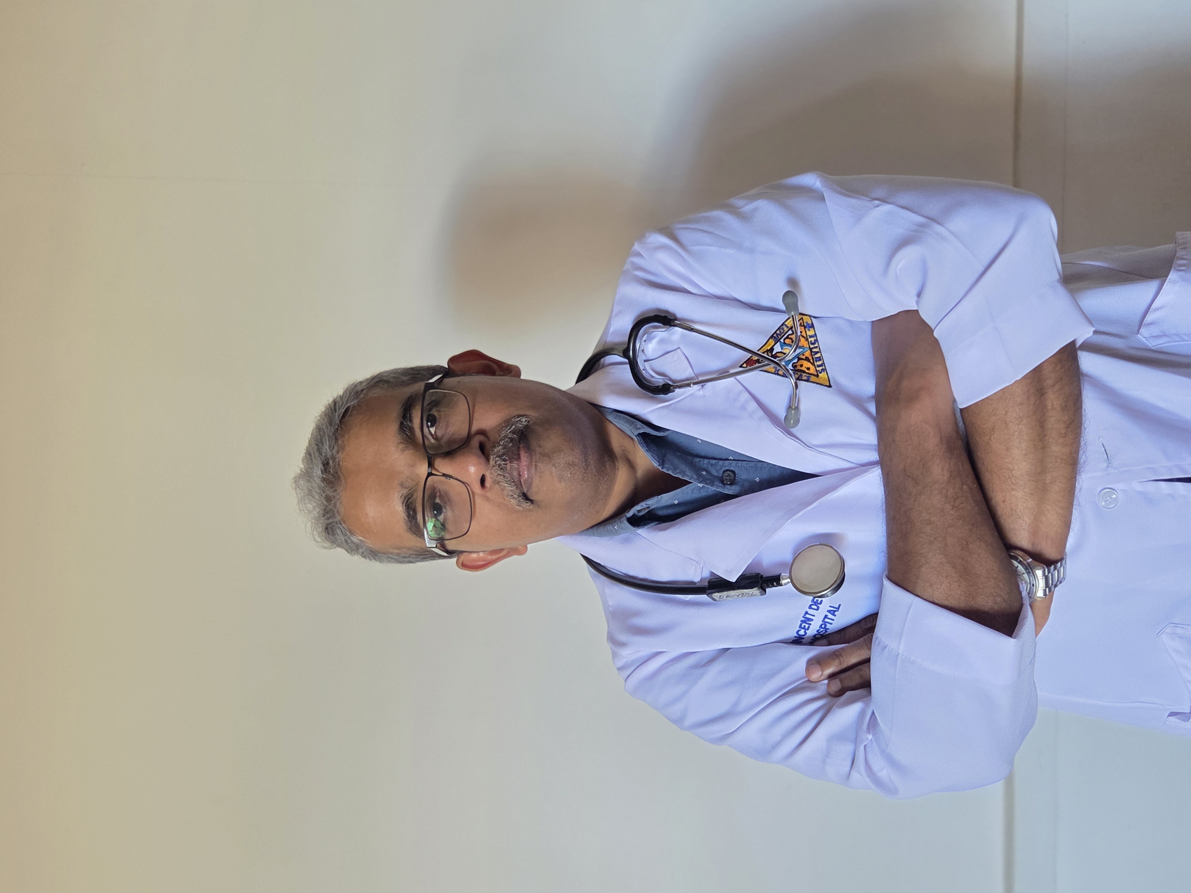 Portrait of Dr. Sanoj P. Poulose